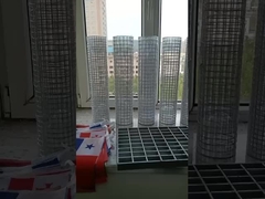 14 Gauge Verzinkte verschiedene Arten von geschweißten Drahtnetz 3x2 Loch 15x15 Für Bauernhof Zaun